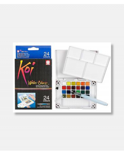 Sakura Koi water colors sketch box 24